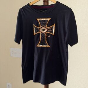 Edward Dada beaded tee shirt